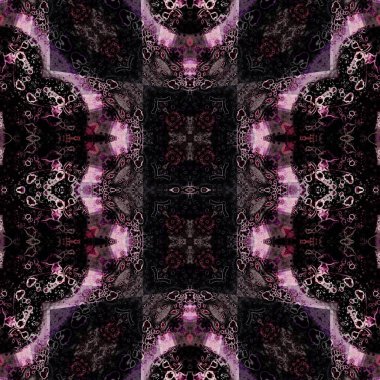 Kusursuz soyut desen. Kusursuz soyut bir arkaplan. Kaotik doku. Mandala