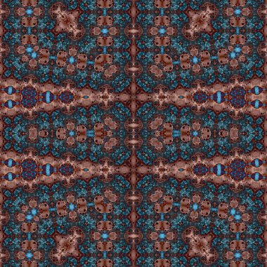 Kusursuz soyut desen. Kusursuz soyut bir arkaplan. Kaotik doku. Mandala