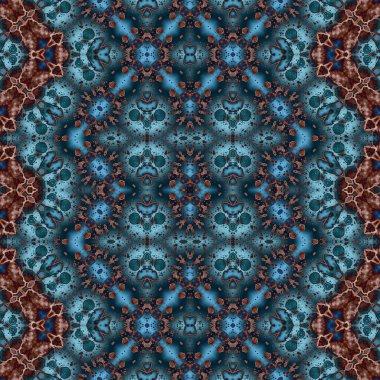 Kusursuz soyut desen. Kusursuz soyut bir arkaplan. Kaotik doku. Mandala