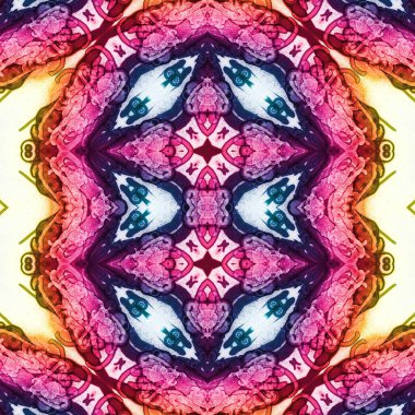 Kusursuz soyut desen. Kusursuz soyut bir arkaplan. Kaotik doku. Mandala