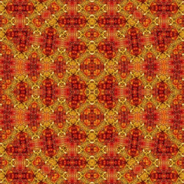 Kusursuz soyut desen. Kusursuz soyut bir arkaplan. Kaotik doku. Mandala