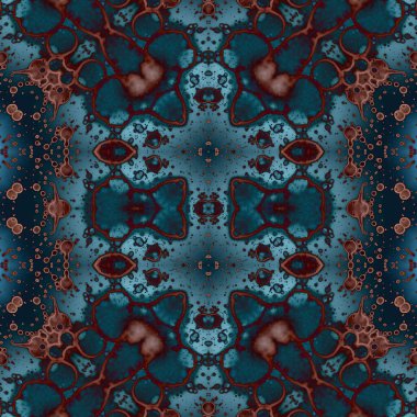 Kusursuz soyut desen. Kusursuz soyut bir arkaplan. Kaotik doku. Mandala