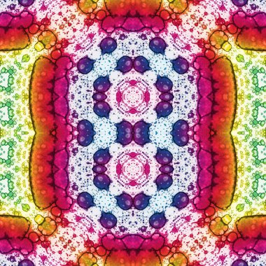 Kusursuz soyut desen. Kusursuz soyut bir arkaplan. Kaotik doku. Mandala