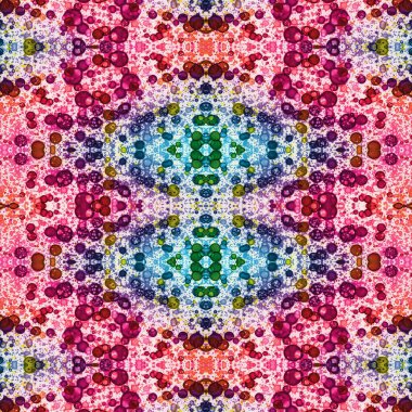 Kusursuz soyut desen. Kusursuz soyut bir arkaplan. Kaotik doku. Mandala