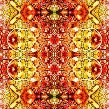 Kusursuz soyut desen. Kusursuz soyut bir arkaplan. Kaotik doku. Mandala