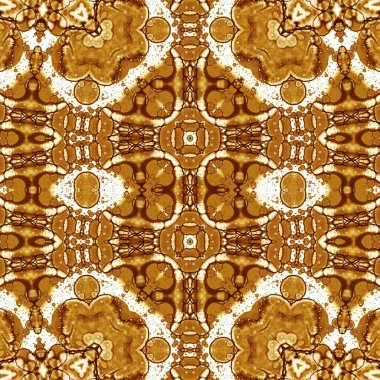 Kusursuz soyut desen. Kusursuz soyut bir arkaplan. Kaotik doku. Mandala