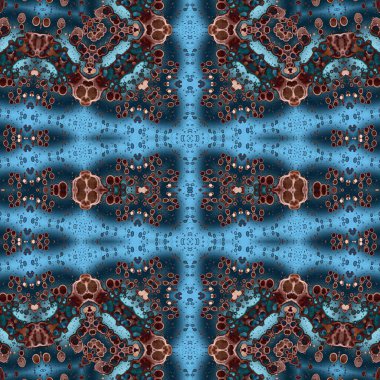 Kusursuz soyut desen. Kusursuz soyut bir arkaplan. Kaotik doku. Mandala