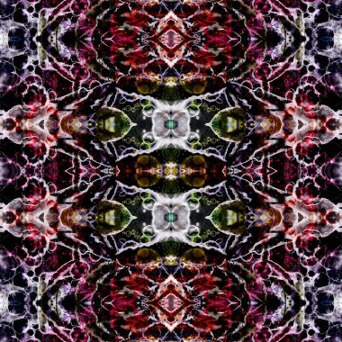 Kusursuz soyut desen. Kusursuz soyut bir arkaplan. Kaotik doku. Mandala