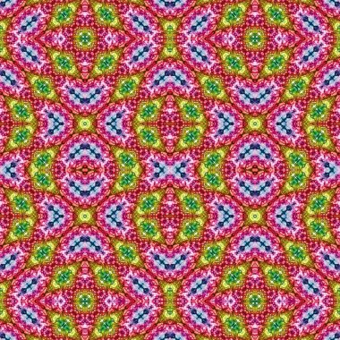 Kusursuz soyut desen. Kusursuz soyut bir arkaplan. Kaotik doku. Mandala