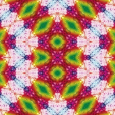 Kusursuz soyut desen. Kusursuz soyut bir arkaplan. Kaotik doku. Mandala