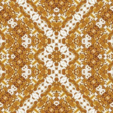 Kusursuz soyut desen. Kusursuz soyut bir arkaplan. Kaotik doku. Mandala