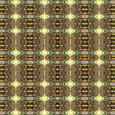 Kusursuz soyut desen. Kusursuz soyut bir arkaplan. Kaotik doku. Mandala