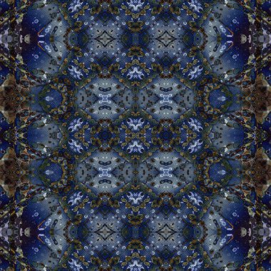 Kusursuz soyut desen. Kusursuz soyut bir arkaplan. Kaotik doku. Mandala