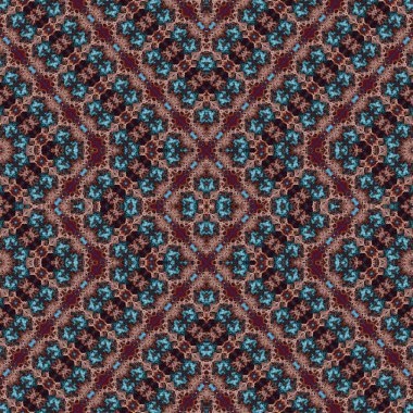 Kusursuz soyut desen. Kusursuz soyut bir arkaplan. Kaotik doku. Mandala