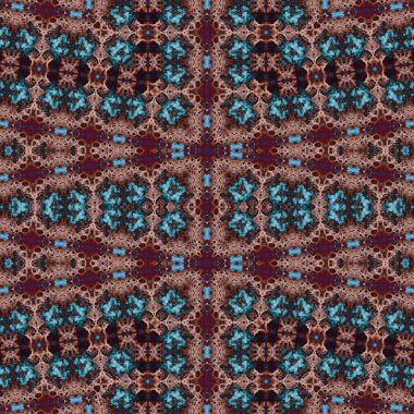 Kusursuz soyut desen. Kusursuz soyut bir arkaplan. Kaotik doku. Mandala