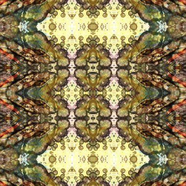 Kusursuz soyut desen. Kusursuz soyut bir arkaplan. Kaotik doku. Mandala