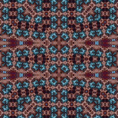 Kusursuz soyut desen. Kusursuz soyut bir arkaplan. Kaotik doku. Mandala