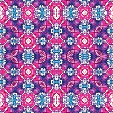 Kusursuz soyut desen. Kusursuz soyut bir arkaplan. Kaotik doku. Mandala