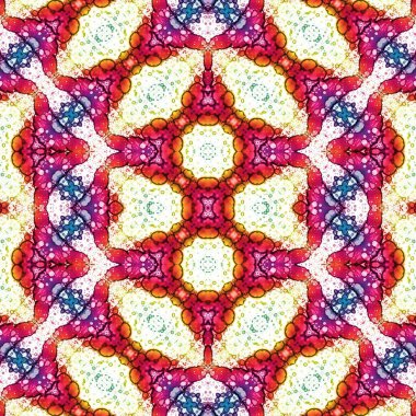 Kusursuz soyut desen. Kusursuz soyut bir arkaplan. Kaotik doku. Mandala