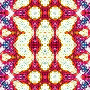 Kusursuz soyut desen. Kusursuz soyut bir arkaplan. Kaotik doku. Mandala