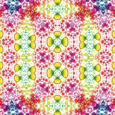 Kusursuz soyut desen. Kusursuz soyut bir arkaplan. Kaotik doku. Mandala