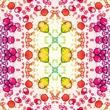 Kusursuz soyut desen. Kusursuz soyut bir arkaplan. Kaotik doku. Mandala