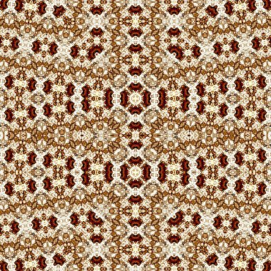 Kusursuz soyut desen. Kusursuz soyut bir arkaplan. Kaotik doku. Mandala