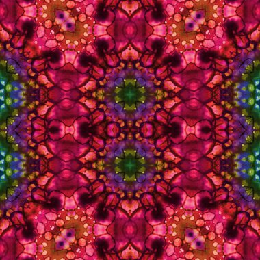 Kusursuz soyut desen. Kusursuz soyut bir arkaplan. Kaotik doku. Mandala