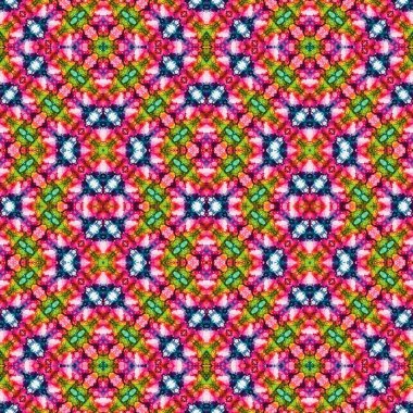 Kusursuz soyut desen. Kusursuz soyut bir arkaplan. Kaotik doku. Mandala