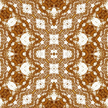 Kusursuz soyut desen. Kusursuz soyut bir arkaplan. Kaotik doku. Mandala