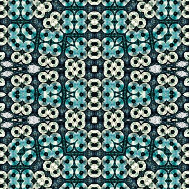 Kusursuz soyut desen. Kusursuz soyut bir arkaplan. Kaotik doku. Mandala