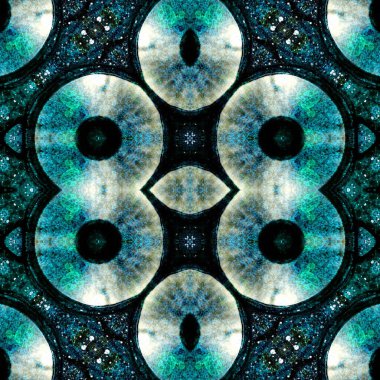 Kusursuz soyut desen. Kusursuz soyut bir arkaplan. Kaotik doku. Mandala