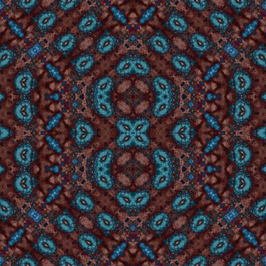 Kusursuz soyut desen. Kusursuz soyut bir arkaplan. Kaotik doku. Mandala