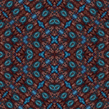 Kusursuz soyut desen. Kusursuz soyut bir arkaplan. Kaotik doku. Mandala