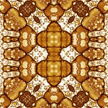 Kusursuz soyut desen. Kusursuz soyut bir arkaplan. Kaotik doku. Mandala