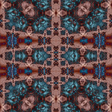 Kusursuz soyut desen. Kusursuz soyut bir arkaplan. Kaotik doku. Mandala