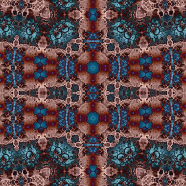 Kusursuz soyut desen. Kusursuz soyut bir arkaplan. Kaotik doku. Mandala