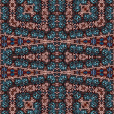 Kusursuz soyut desen. Kusursuz soyut bir arkaplan. Kaotik doku. Mandala