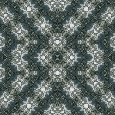 Kusursuz soyut desen. Kusursuz soyut bir arkaplan. Kaotik doku. Mandala