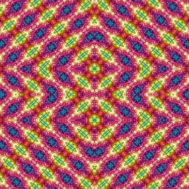 Kusursuz soyut desen. Kusursuz soyut bir arkaplan. Kaotik doku. Mandala