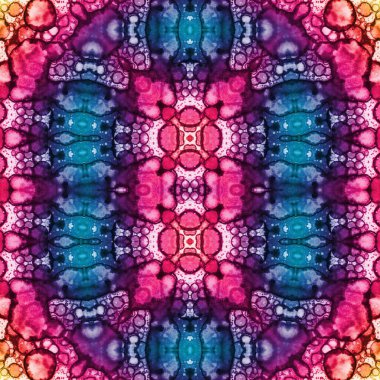 Kusursuz soyut desen. Kusursuz soyut bir arkaplan. Kaotik doku. Mandala