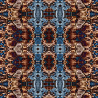 Kusursuz soyut desen. Kusursuz soyut bir arkaplan. Kaotik doku. Mandala