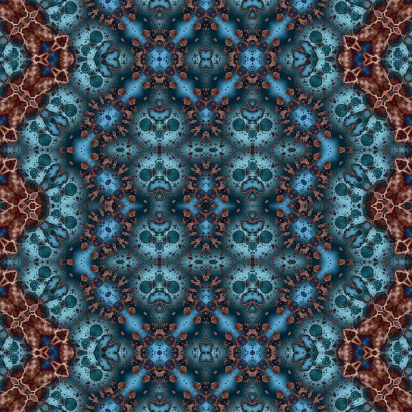 Kusursuz soyut desen. Kusursuz soyut bir arkaplan. Kaotik doku. Mandala