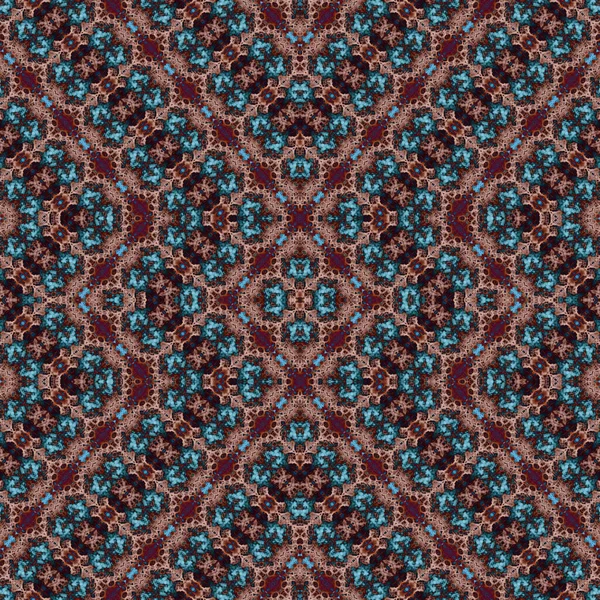 Kusursuz soyut desen. Kusursuz soyut bir arkaplan. Kaotik doku. Mandala