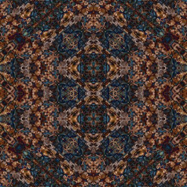 Kusursuz soyut desen. Kusursuz soyut bir arkaplan. Kaotik doku. Mandala