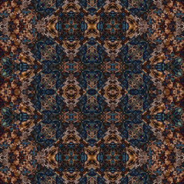 Kusursuz soyut desen. Kusursuz soyut bir arkaplan. Kaotik doku. Mandala