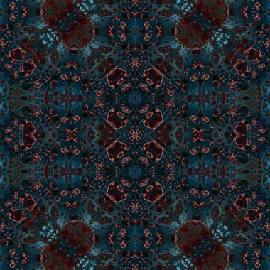 Kusursuz soyut desen. Kusursuz soyut bir arkaplan. Kaotik doku. Mandala