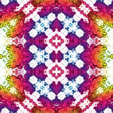 Kusursuz soyut desen. Kusursuz soyut bir arkaplan. Kaotik doku. Mandala