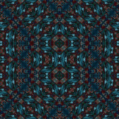 Kusursuz soyut desen. Kusursuz soyut bir arkaplan. Kaotik doku. Mandala