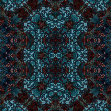 Kusursuz soyut desen. Kusursuz soyut bir arkaplan. Kaotik doku. Mandala